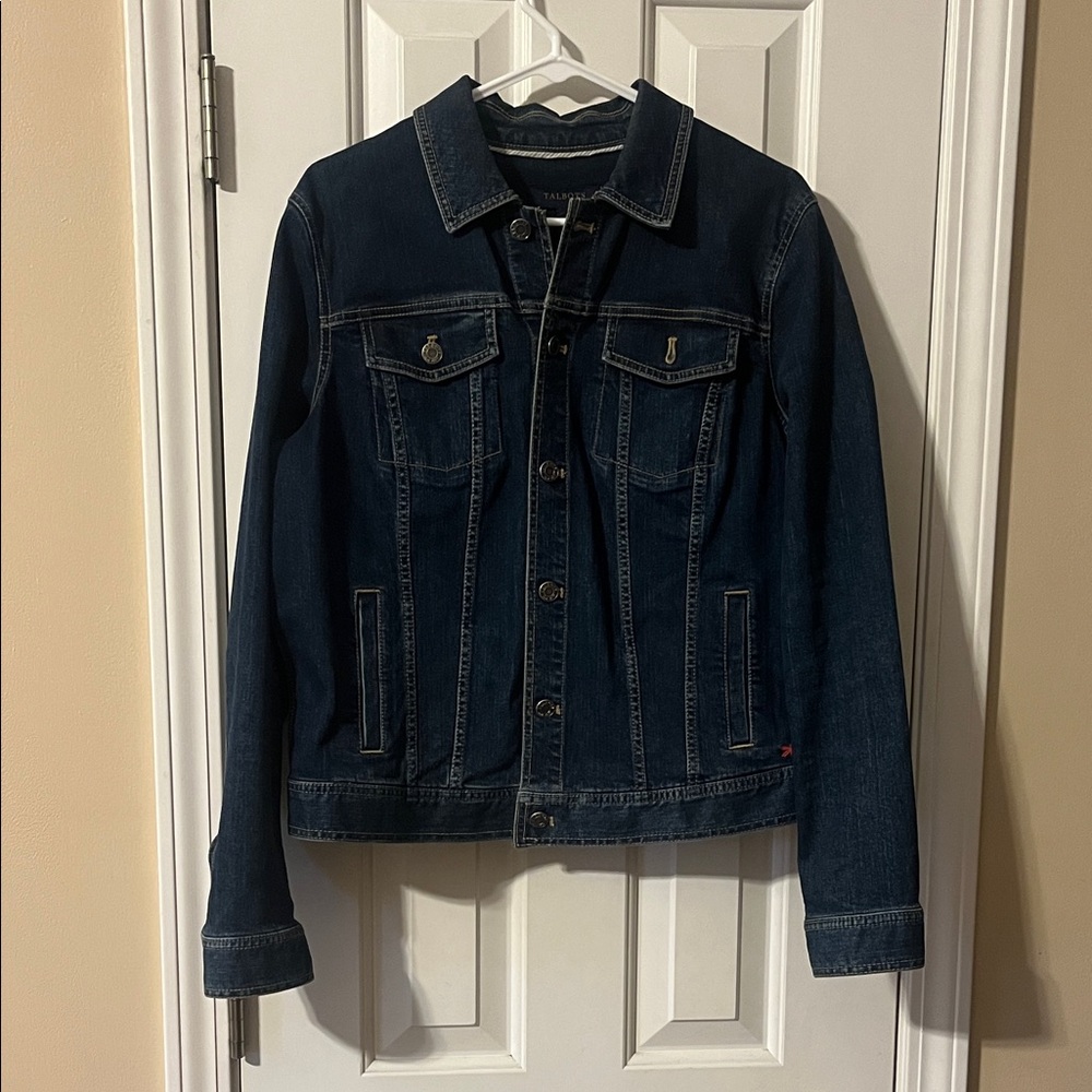 Talbots Dark Blue Jean Jacket